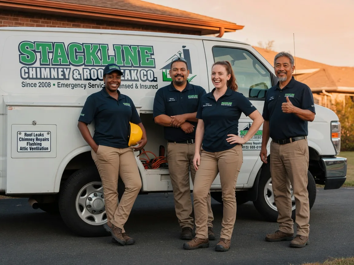 Chimney flashing repair company in New Philadelphia, OH